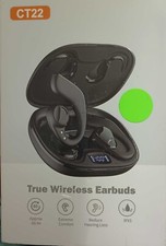 Open Ear Headphones, Open Ear True Wireless Earbuds Bluetooth 5.3, Wireless