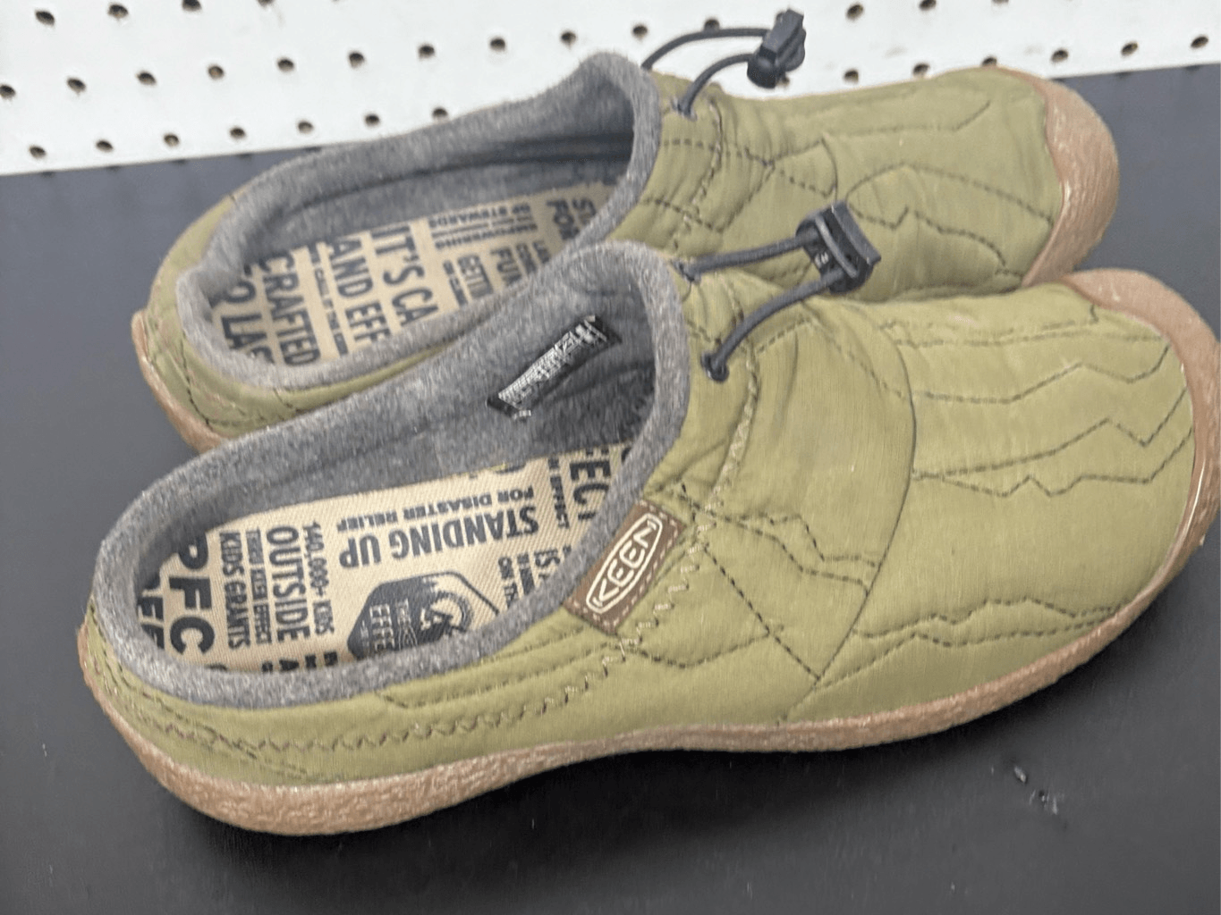 Keen ciabatte uomo Howser pelliccia sintetica taglia 10