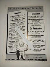 1942 Producers Releasing Corporation Anna May Wong 9x12 Film Industry clipping