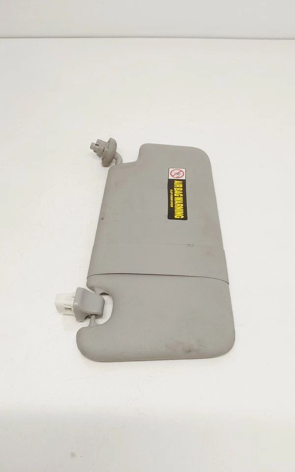 2009-2011 Honda Fit Front Left Side Sun Visor OEM Gray - Image 2 of 4
