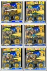 NEW 2025 Hot Wheels MONSTER TRUCKS  TROPHY CHAMPIONS, Spectraflame, Gold SET 6