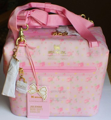 Stanley 1913 x LoveShackFancy All Day Julienne Mini Cooler 10 Can 7.4 QT Pink