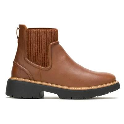 Hush Puppies Jodie Bottines Cheville Femme Légères Cuir Marron - Photo 1/4