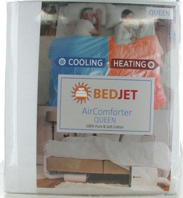 BedJet Aircomforter Queen Sheet Dual Zone Temperature Control, BJ6QUEENAIR