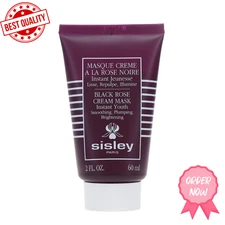 Black Rose Cream Mask by Sisley Paris Instant Youth 2 oz/60ml - Brand New