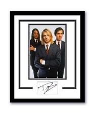 Nirvana Dave Grohl Autographed Signed 11x14 Framed Photo ACOA