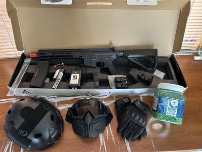 Arcturus Airsoft Rifle w/ Helmet, Goggles, Gloves, BBs and Scope - FREE SHIPPING