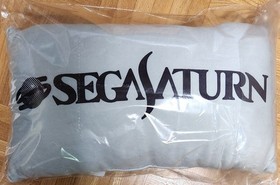 SEGA Saturn Cushion & Bag Set Gray Unused Retro Game Japan 