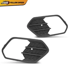 Fit For 2017-2019 Ford Escape /Kuga Fog Light Cover Bezel Grille Bumper Insert