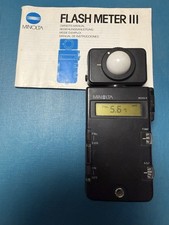 Minolta Flash Meter III W/manual