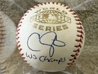Chris Carpenter Signed 2006 World Series Baseball Cardinals Autographed JSA COA