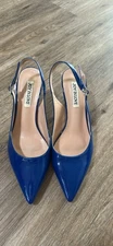 Joy In Love blue kitten heels size 7.5 barely used 