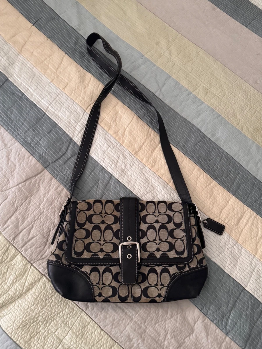 バッグ Coach Hampton Signature C Small Hand Bag Coach Hampton Medium Canvas Exterior Bags & Handbags for Women for