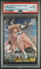 PSA 10 Weiss Schwarz Azur Lane Formidable Signed AZL/S102-007SP SP Foil Japanese