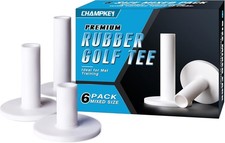 Rubber Golf Tees - Excellent Durability for Hitting Mats and Outdoor Training