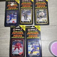5 1993-94 Seasons NHL photo patch lot Joe Juneau Alexander Mogilny Kevin Steven 