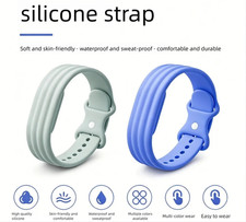 Replacement Silicone Watch Band Adjustable Soft Sport Strap for Smartwatch 2026