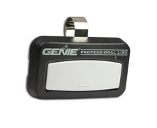 GENIE G1BT-P, 41538R - 1-Buttton Remote Control Transmitter Clicker - 315/390MHZ