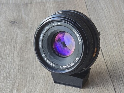 Minolta MD Rokkor 45 mm 1:2 