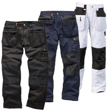 Mens Scruffs Worker Plus Holster Lightweight Workwear Trousers Waist 28-40