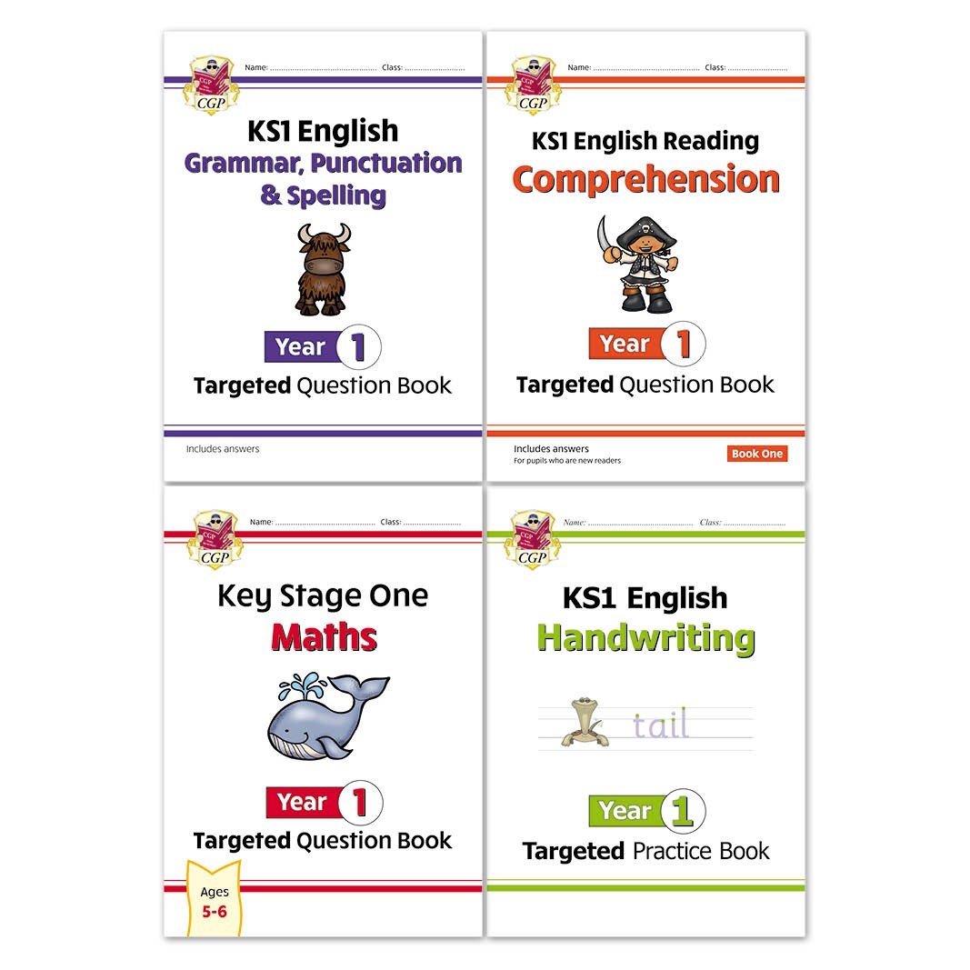 KS1 Year 1 Targeted Question 4 Books Collection Set - Ages 5-6 - Paperback - Image 3