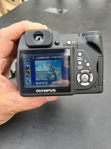 OLYMPUS SP-500UZ kompakte digitale Bridgekamera 6MP 10-fach Zoom - Bild 8 von 15