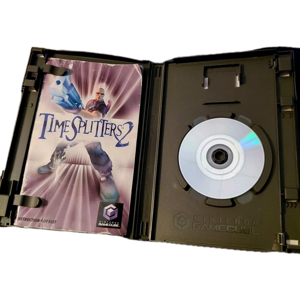 Timesplitters 2  (Nintendo Gamecube, 2002) - Complete in Box - Image 4 of 4