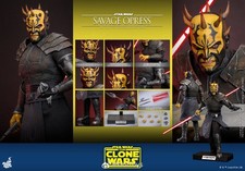 Hot Toys TMS136 Star Wars The Clone Wars Savage Opress 1/6 Action Figure Collect