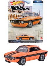 Hot Wheels Alfa Romeo Giulia Sprint Gta 1971 Fast & Furious 1:64 HKD29