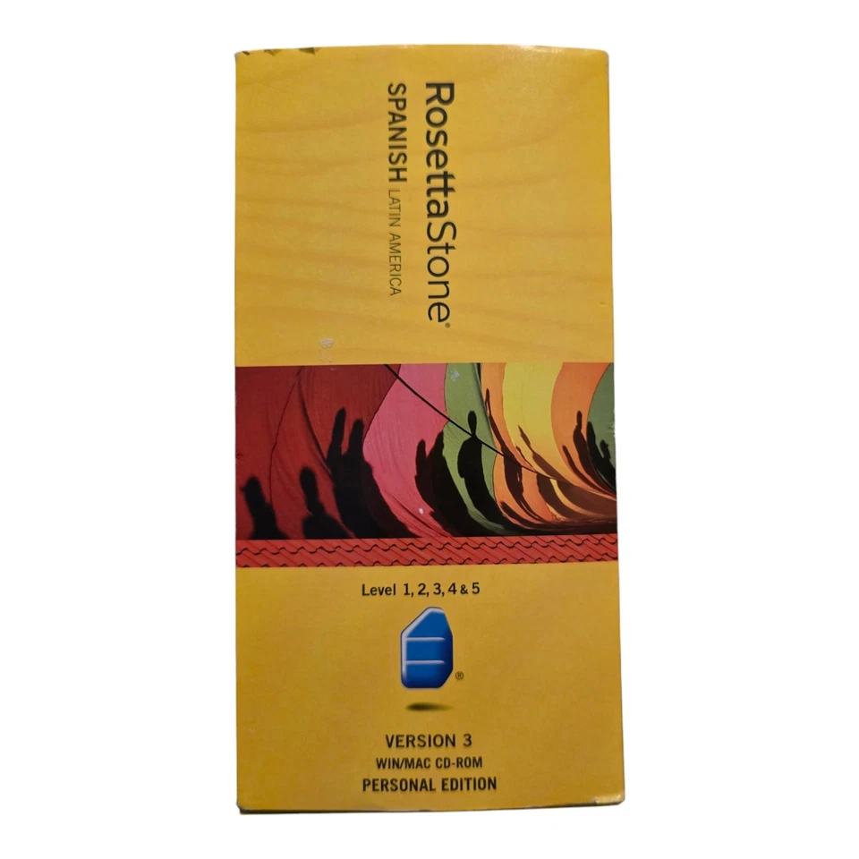 Rosetta Stone Spanish Volumes 1-5 No Headset Everything Else Included Learn Fun  - Image 4 of 4