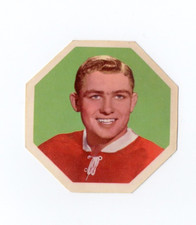 1961-62 YORK PEANUT BUTTER HOCKEY CARD BILL HICKE MONTREAL CANADIENS #16
