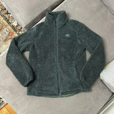 The North Face Women's Osito Fleece Jacket Full Zip Forest Green Size Medium