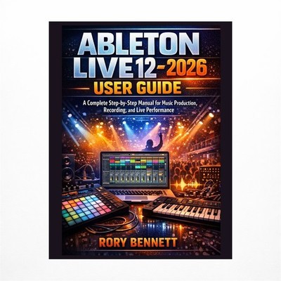 ABLETON LIVE 12 - 2026 User Guide: A Complete Step-by-Step Manual for Music P...