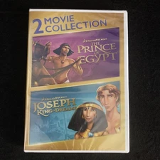 2 Movie Collection Joseph: King of Dreams & The Prince of Egypt (DVD, 1998)