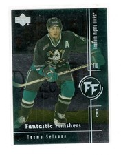 2000-01 Upper Deck - Fantastic Finishers - Teemu Selanne #FF2 - NrMt