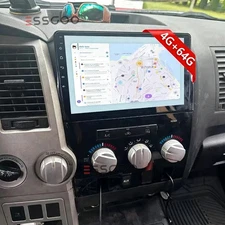 Apple CarPlay Car Stereo GPS Radio For Toyota Tundra 2007-2013 Sequoia 2008-2019
