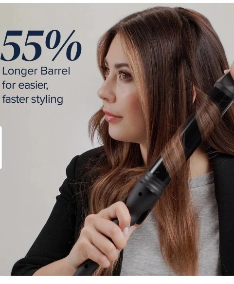 Bio Ionic Long Barrel Styler Ceramic Curling Iron 1.5 inch Black Z-FGTST-CL1.5 - Image 4 of 4
