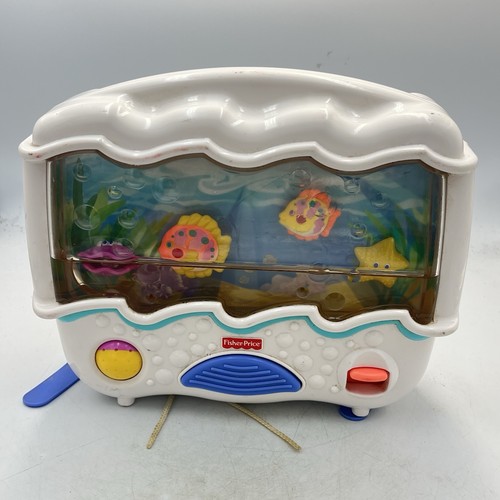 Fisher Price Ocean Wonders Aquarium Crib Soother Vintage 2002 PARTS/REPAIR AS IS