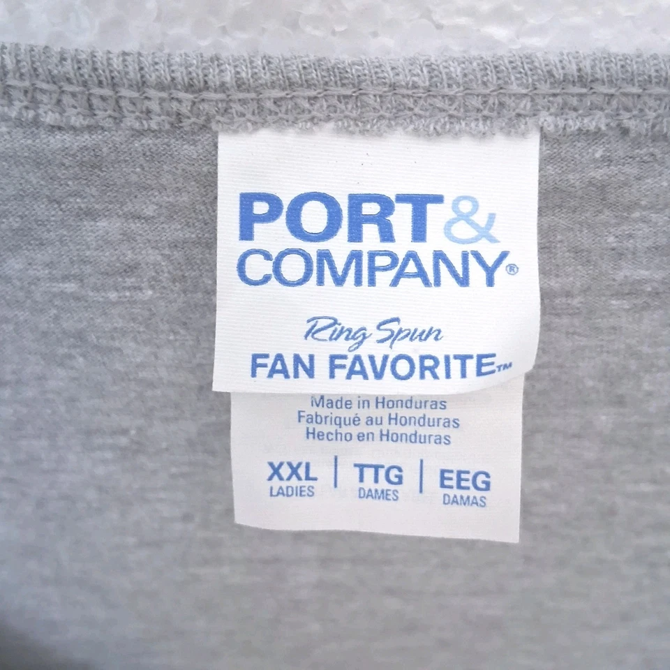 Camiseta sin mangas Living The Vantasy para mujer talla 1-2X gris Van Life Shirt Port Authority Foto 4 de 4