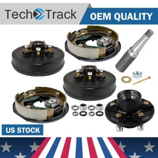 Trailer 5 on 4.5 Hub Drum Kits w/10"X2-1/4" Electric brakes for 3500 lbs Axle TX