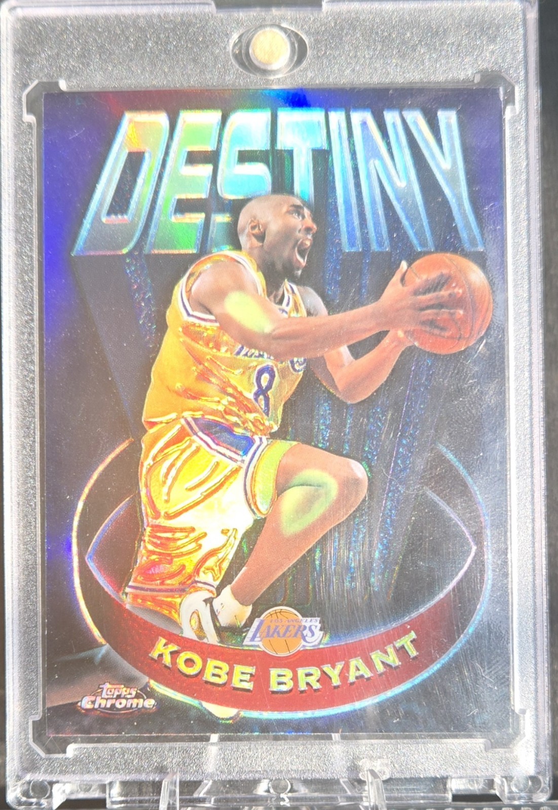 1997-1998 Topps Chrome Destiny - Kobe Bryant Refractor D5