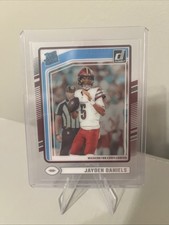 2024 Panini Clearly Donruss Rated Rookie Jayden Daniels #52 (RC) SP