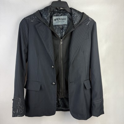 Fox Racing Deluxe Limited Edition Embroidered Blazer Jacket Hoodie