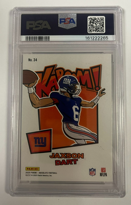 2025 Panini Absolute - Kaboom! Horizontal Jaxson Dart #34 (RC) for