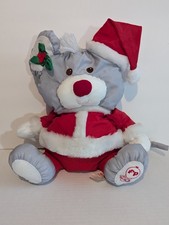 Fisher Price Puffalump Christmas Mouse Red Suit 12  8029 dated 1988