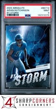 2022 PANINI ABSOLUTE BY STORM #BST12 AIDAN HUTCHINSON RC POP 5 PSA 9