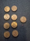 9 VF + 1932 Lincoln Wheat Pennies.  Includes 1 Rare 32 D Coin