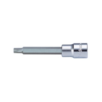 Steckschlüsseleinsatz mit Bohrung 3/8'' TORX HANS 3024-4T27