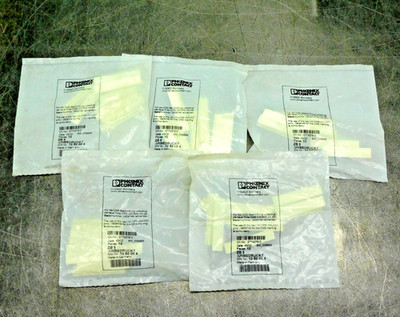 Phoenix Contact 1050004 Terminals Quick Marker Strip ZB5 UNBEDRUCKT Lot of 50