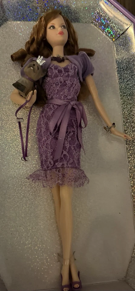 MUÑECA BARBIE AMATISTA FEBRERO PIEDRA DE NACIMIENTO BELLEZAS 2007 MATTEL NRFB STEFFI FACE Foto 4 de 4